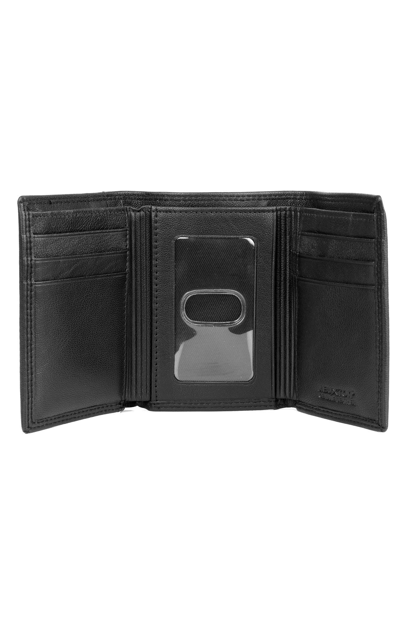 Buxton Mens Emblem Leather Id Threefold Wallet Buxton Mens Emblem Leather Id Threefold Wallet